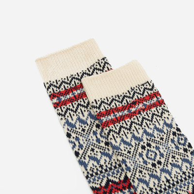 ANONYMOUSISM Anonymous Ism Jacquard Crew Sock outlook