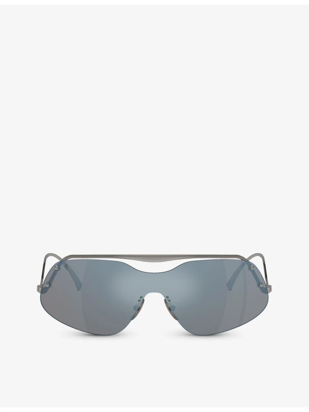 FH1007 rectangle-frame metal sunglasses - 1