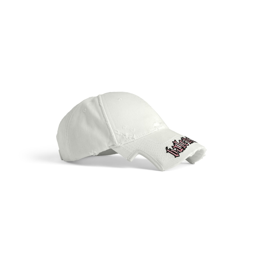 Blackletter Script Cap in Dirty White - 2