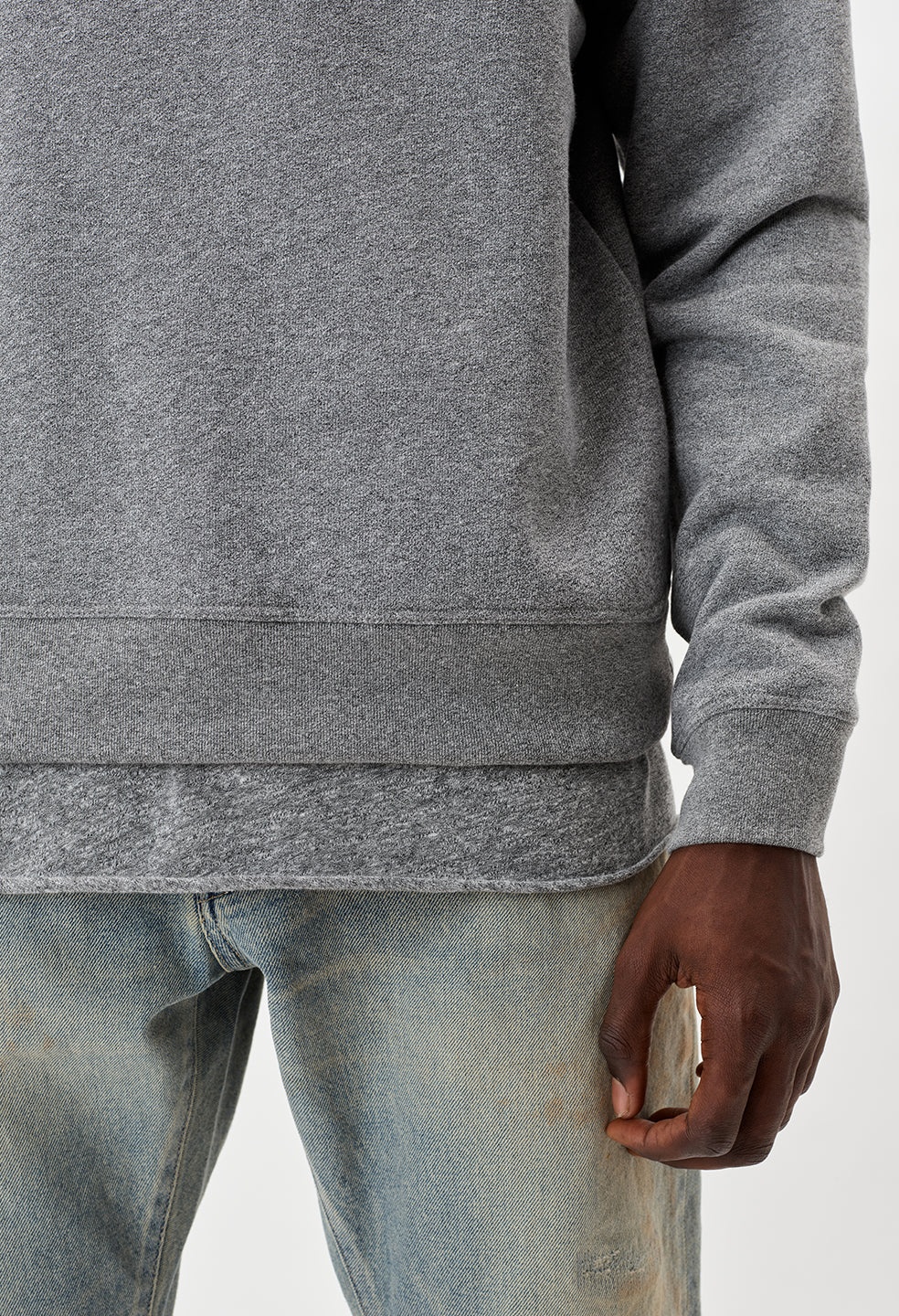 OVERSIZED CREWNECK PULLOVER - 8