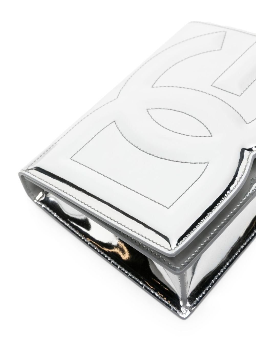 DG Logo leather crossbody bag - 4