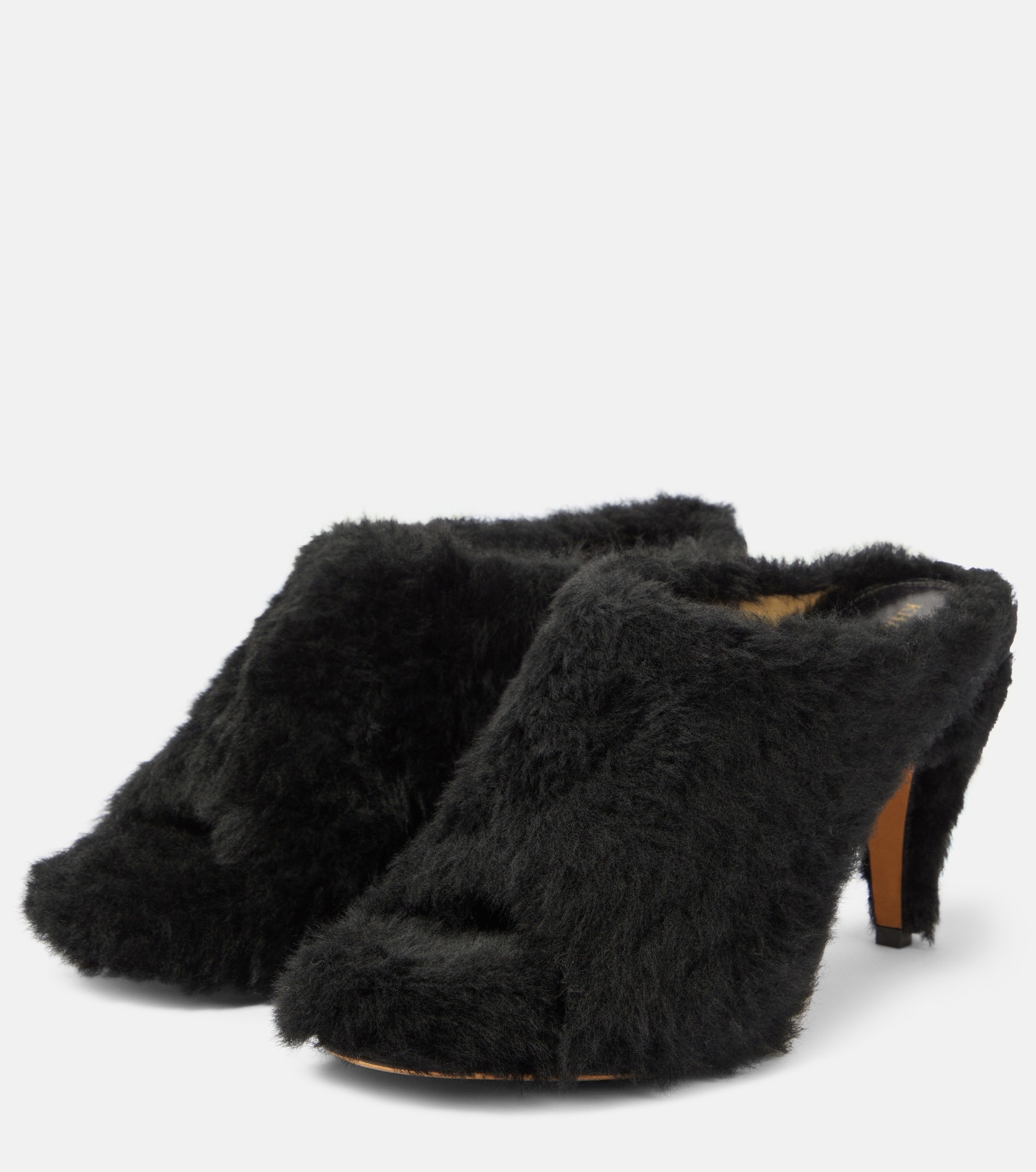 Marion shearling mules - 5
