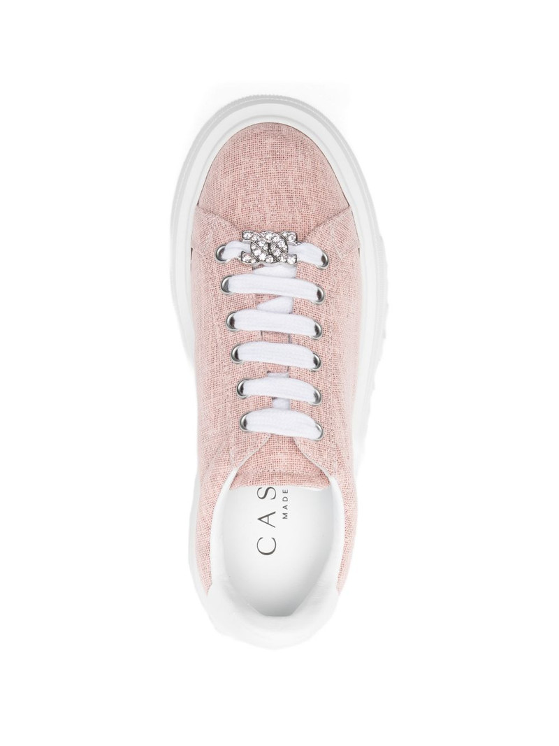 Nexus platform embellished sneakers 4