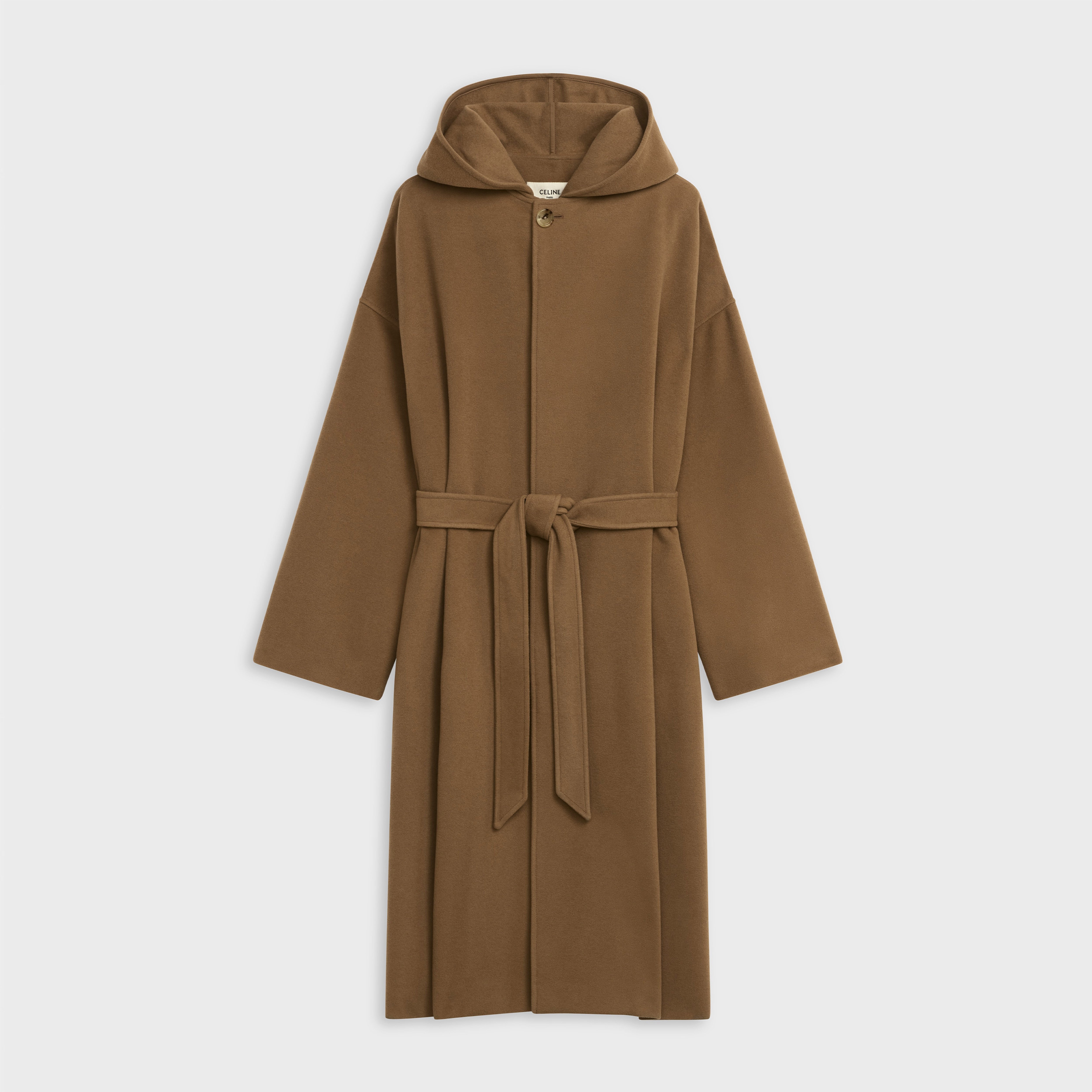 BATHROBE COAT IN SOFT CASHMERE - 1