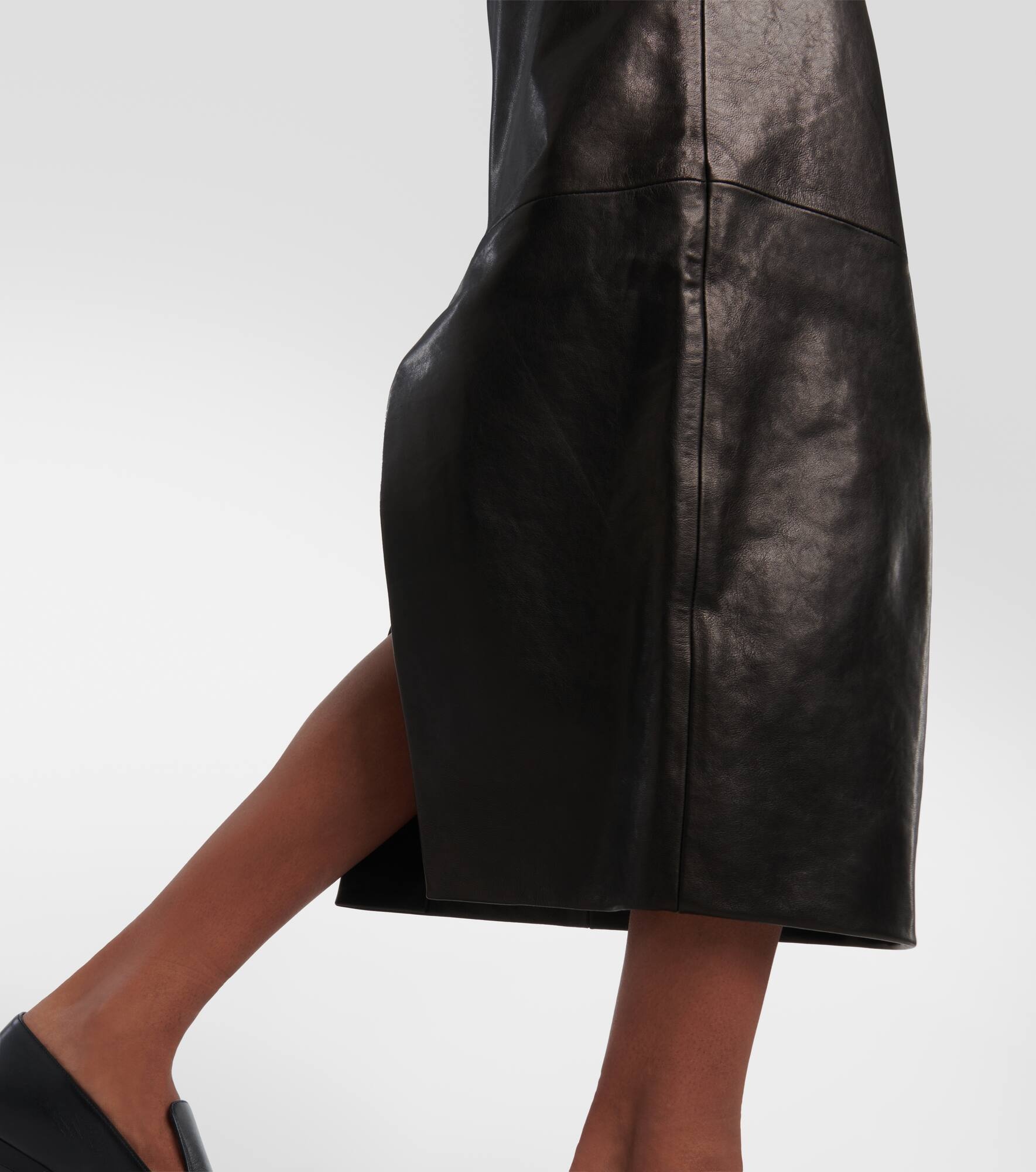 Loxley leather pencil skirt - 5