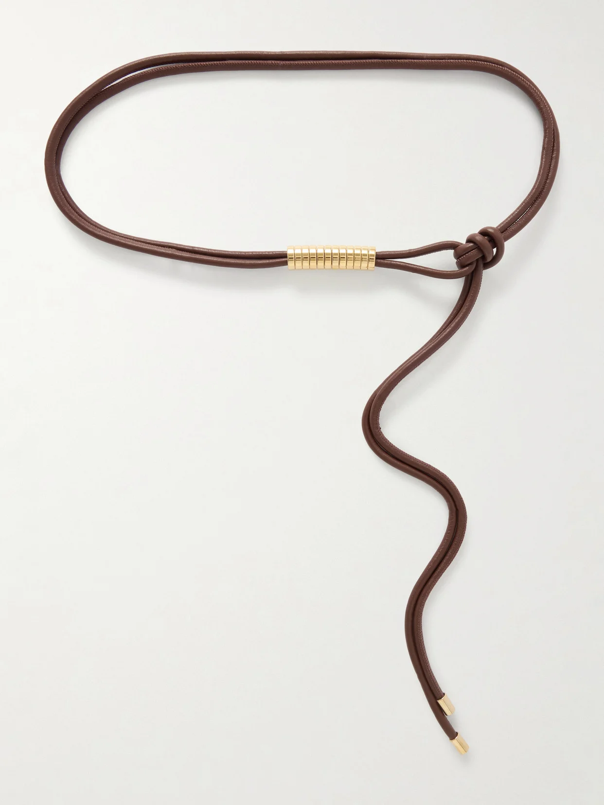 Lowell Embellished Leather Belt - 1