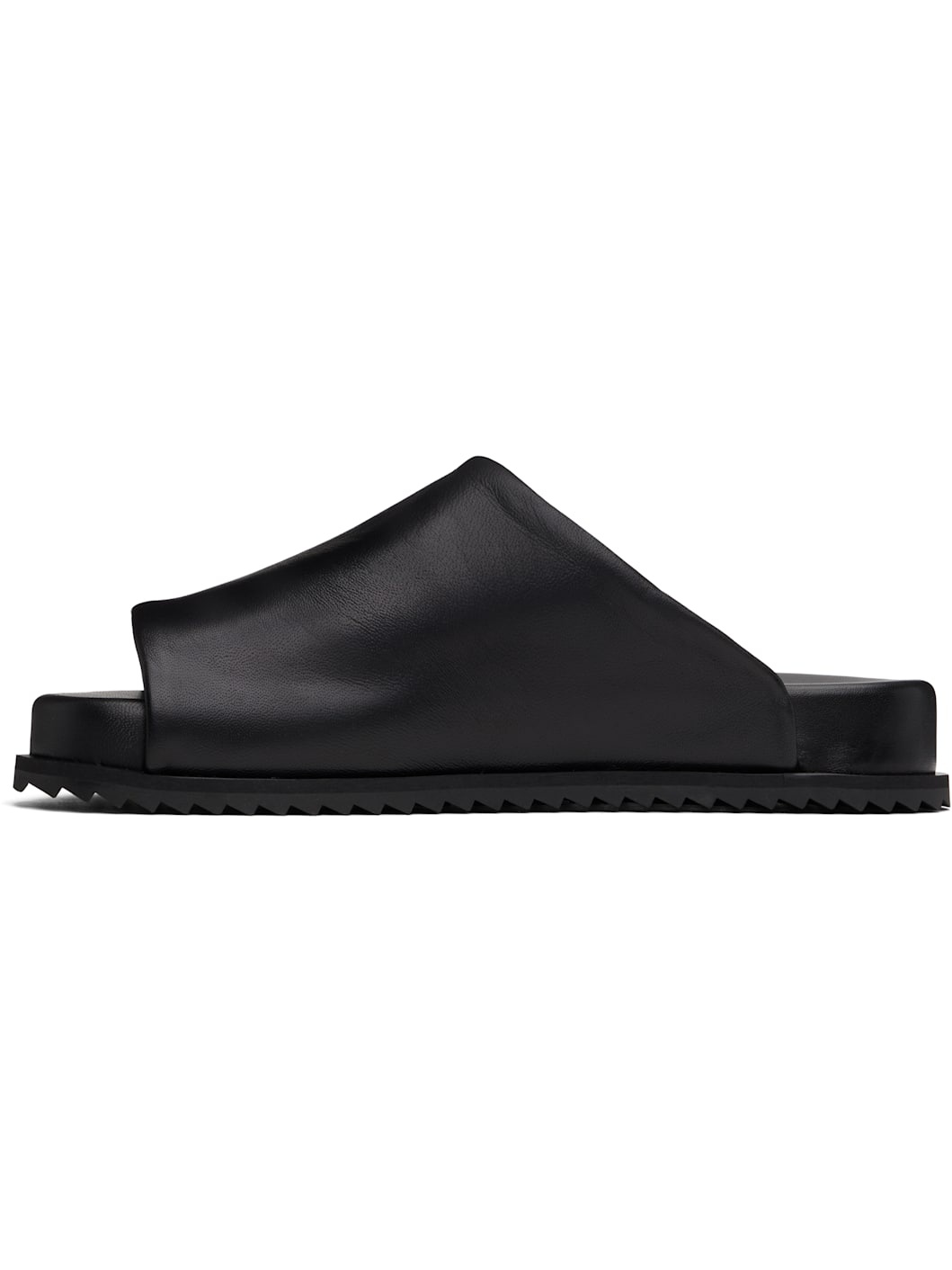 Black Finn Slider Sandals - 3