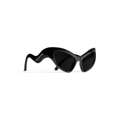 BALENCIAGA Women's Hamptons Cat Sunglasses  in Black outlook
