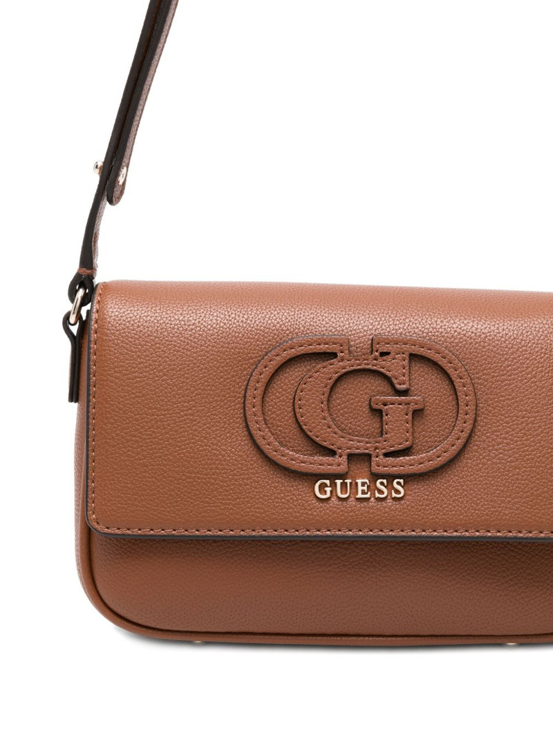 isola logo leather shoulder bag 3