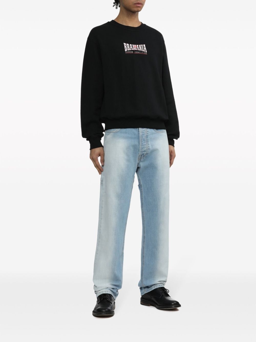 zip-up cotton sweatshirt - 2