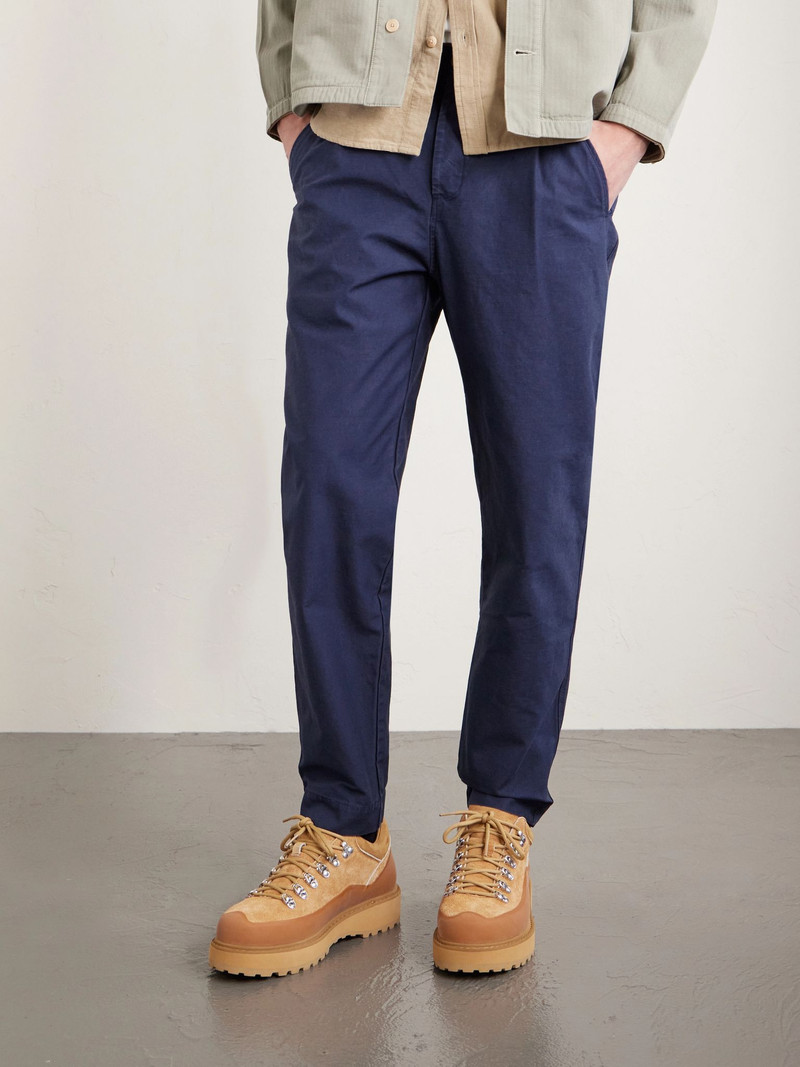 Cornaro Gomma Rubber-Trimmed Suede Boots Tan 2