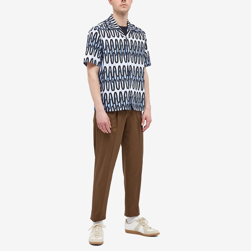 Neil Barrett Scribble Stripes Vacation Shirt - 6