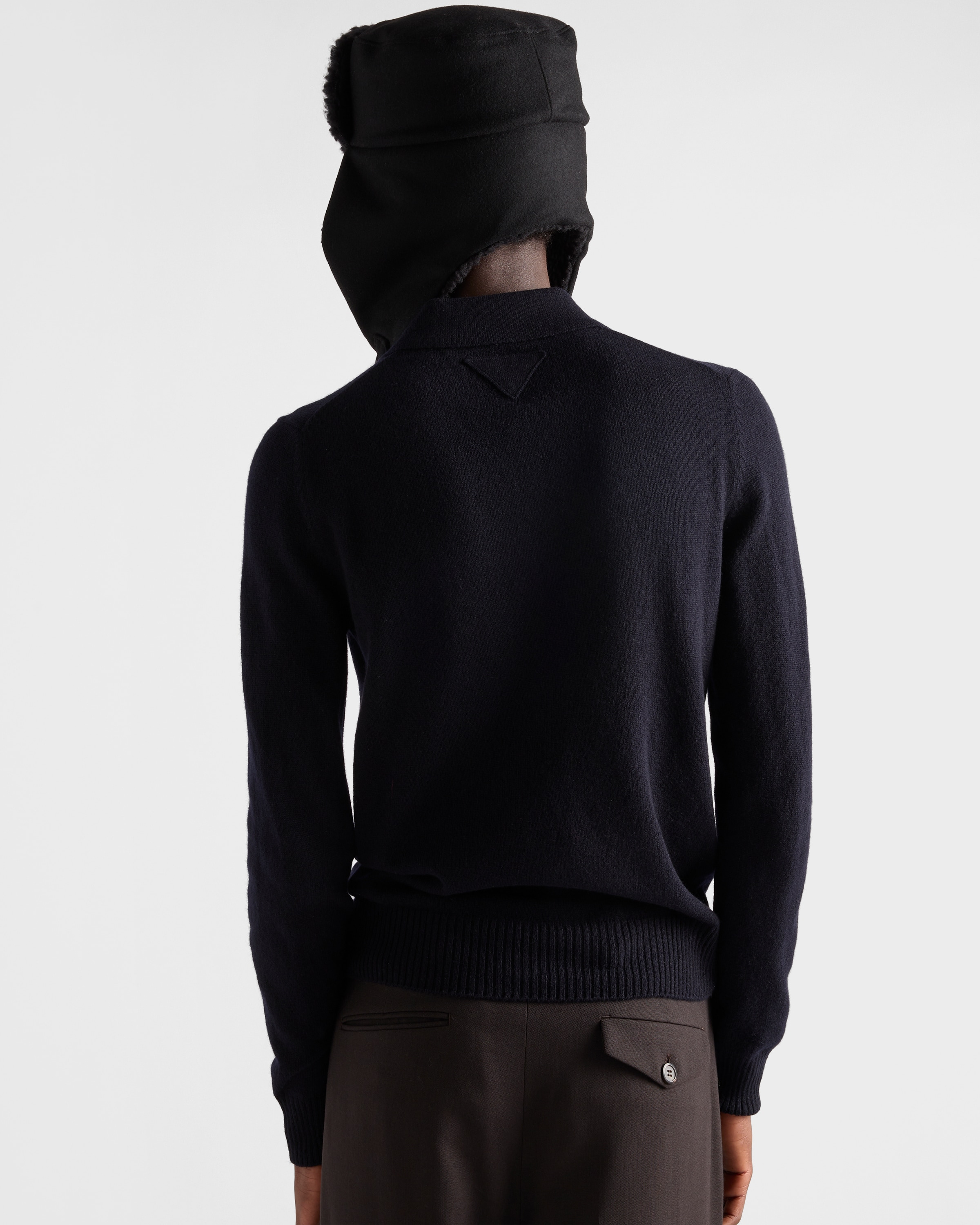 Cashmere polo shirt - 5