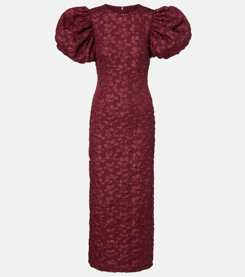 Lori jacquard midi dress 1