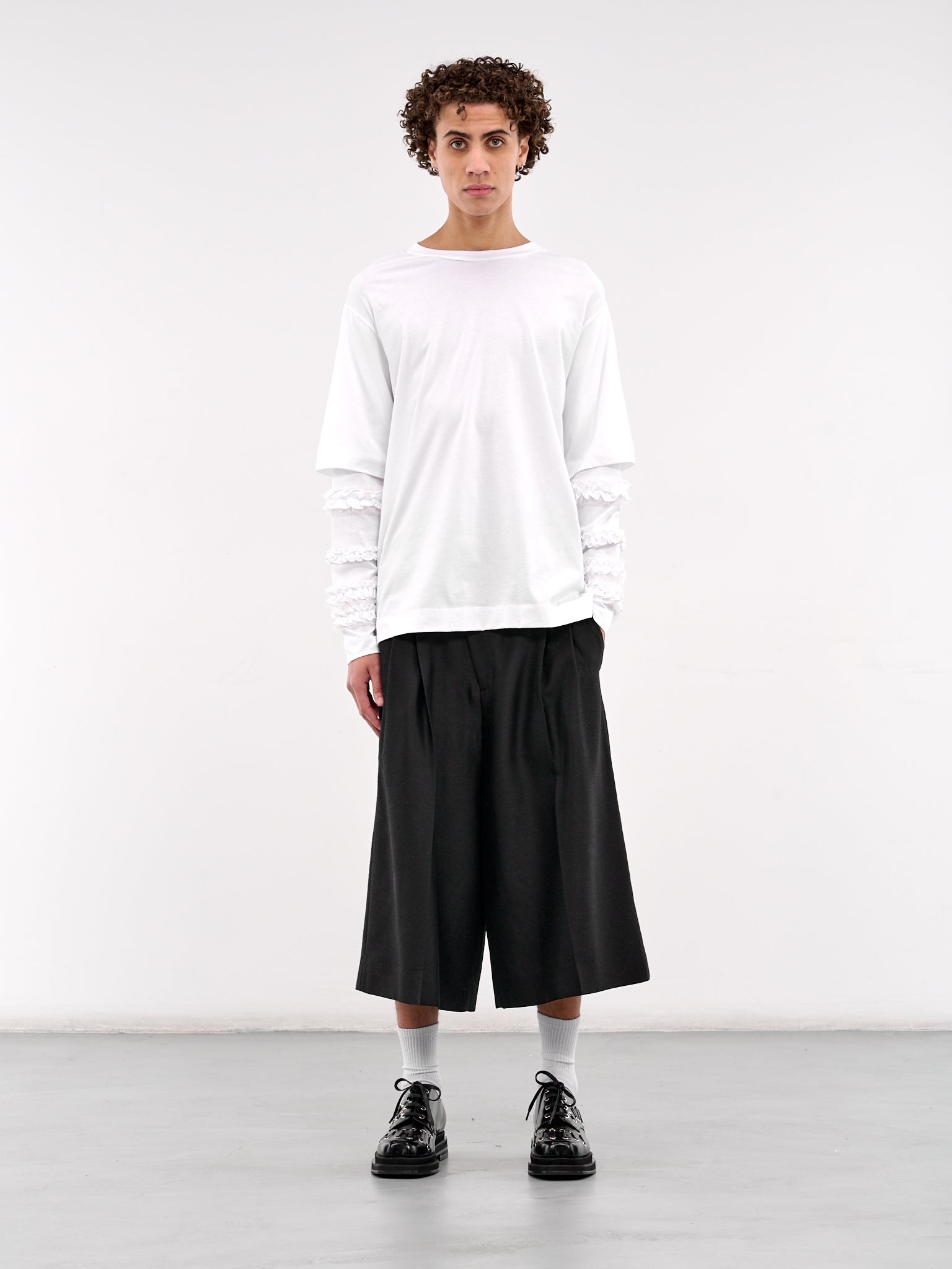 Layered Ruffle Frill Long Sleeve - 6