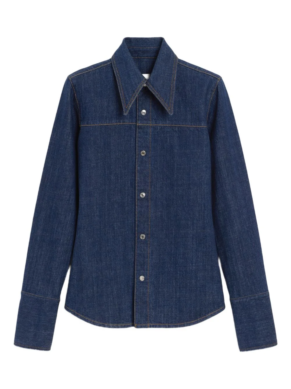 sharp collar shirt - 1