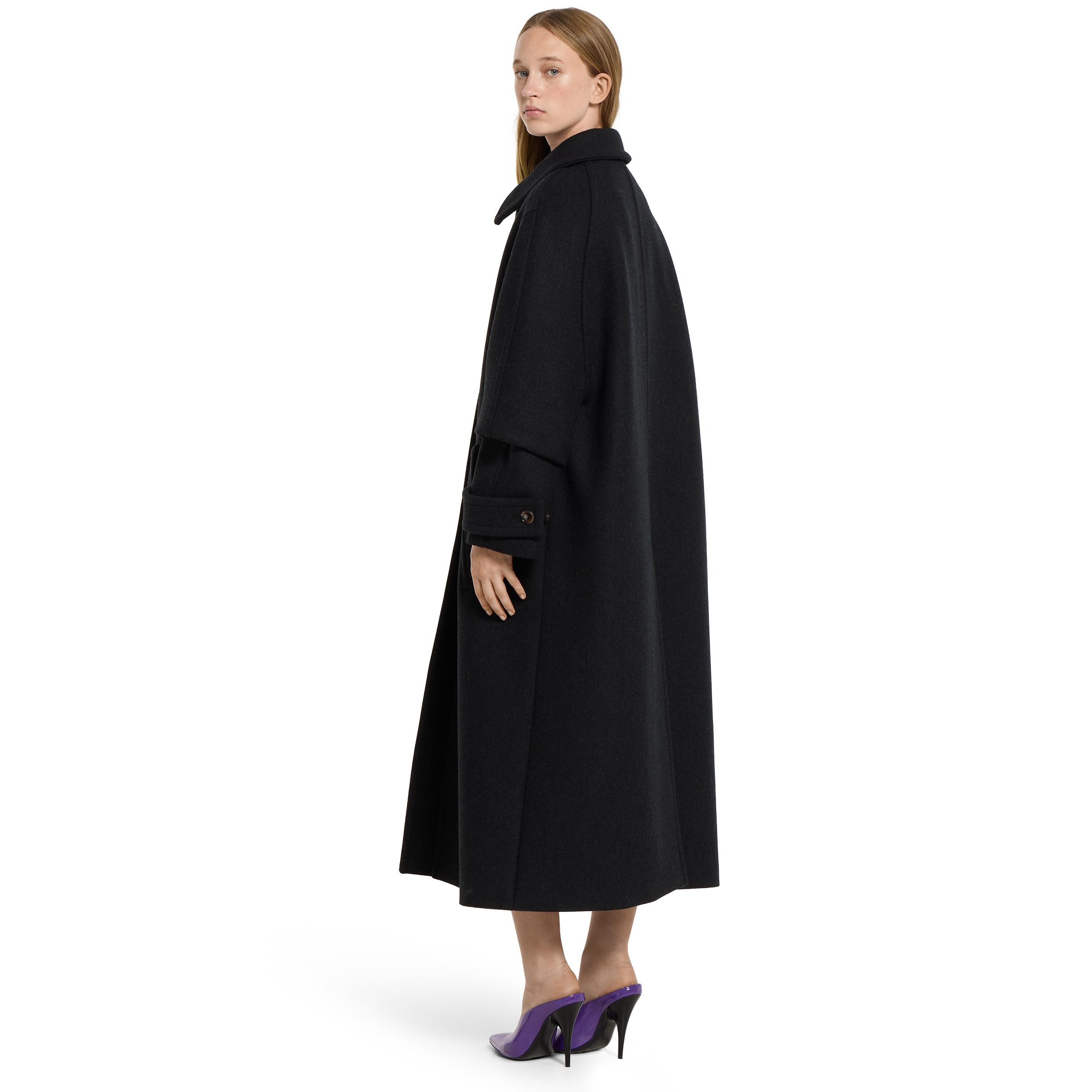 Wool batavia coat - 4