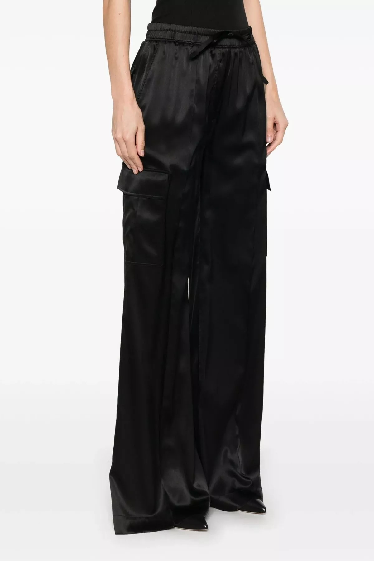 Cargo silk pants - 2