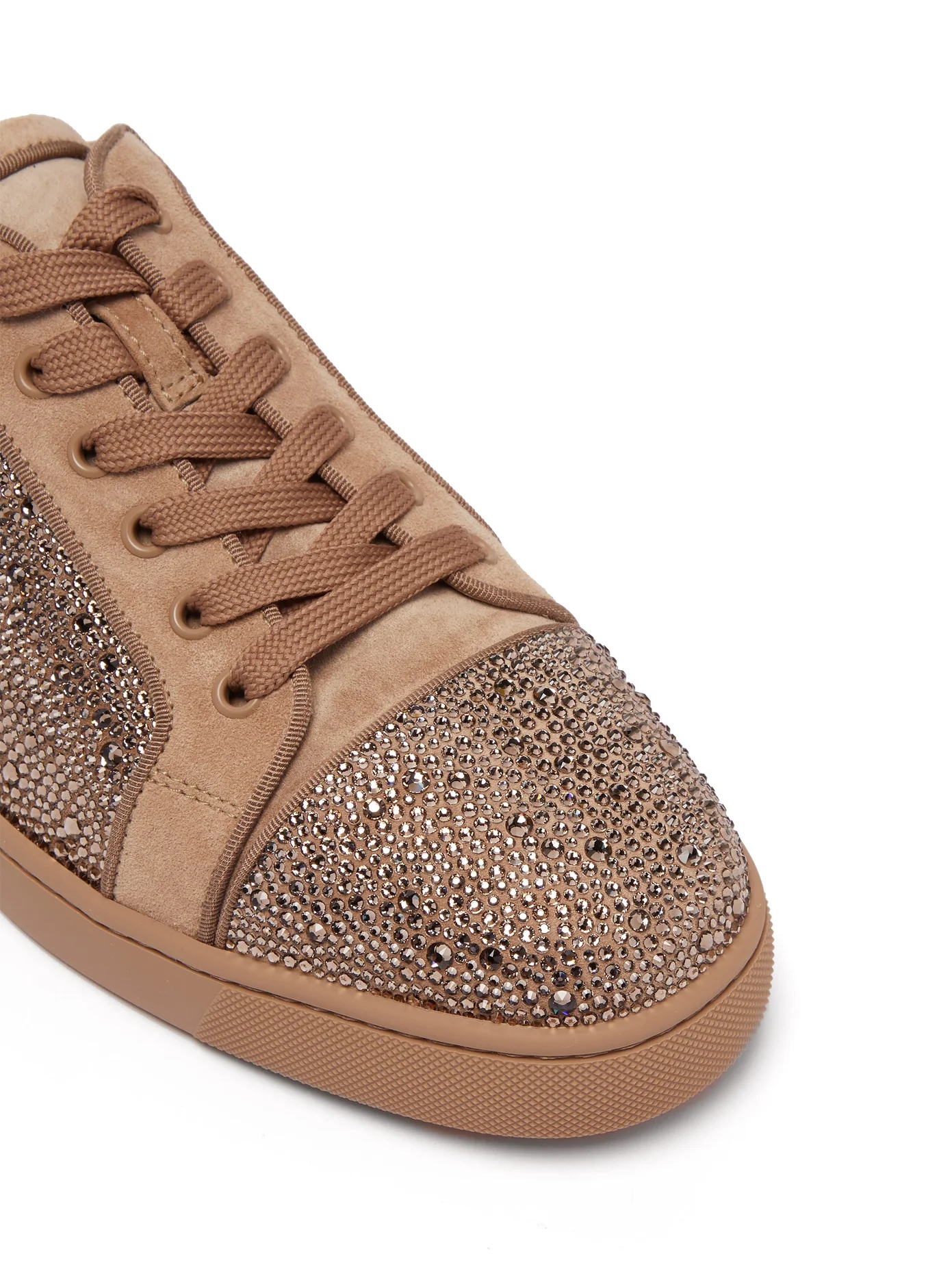 Louis Junior Strass suede trainers - 6