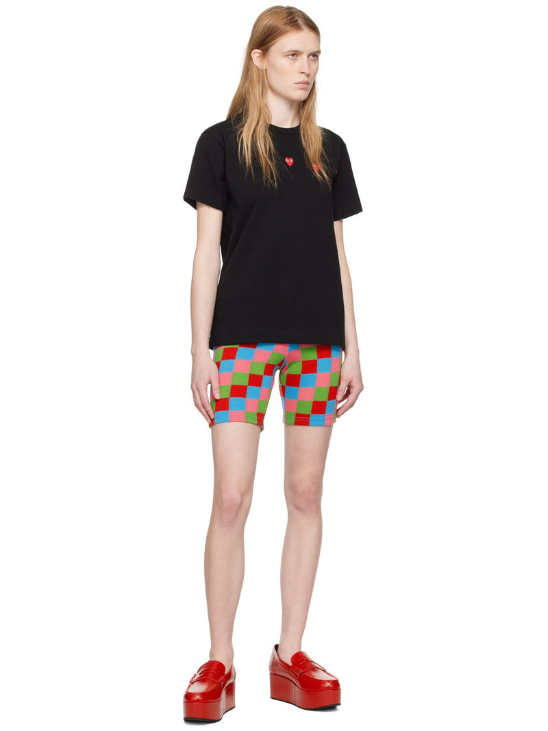 Comme des Garçons PLAY Black Horizontal Heart T-Shirt outlook