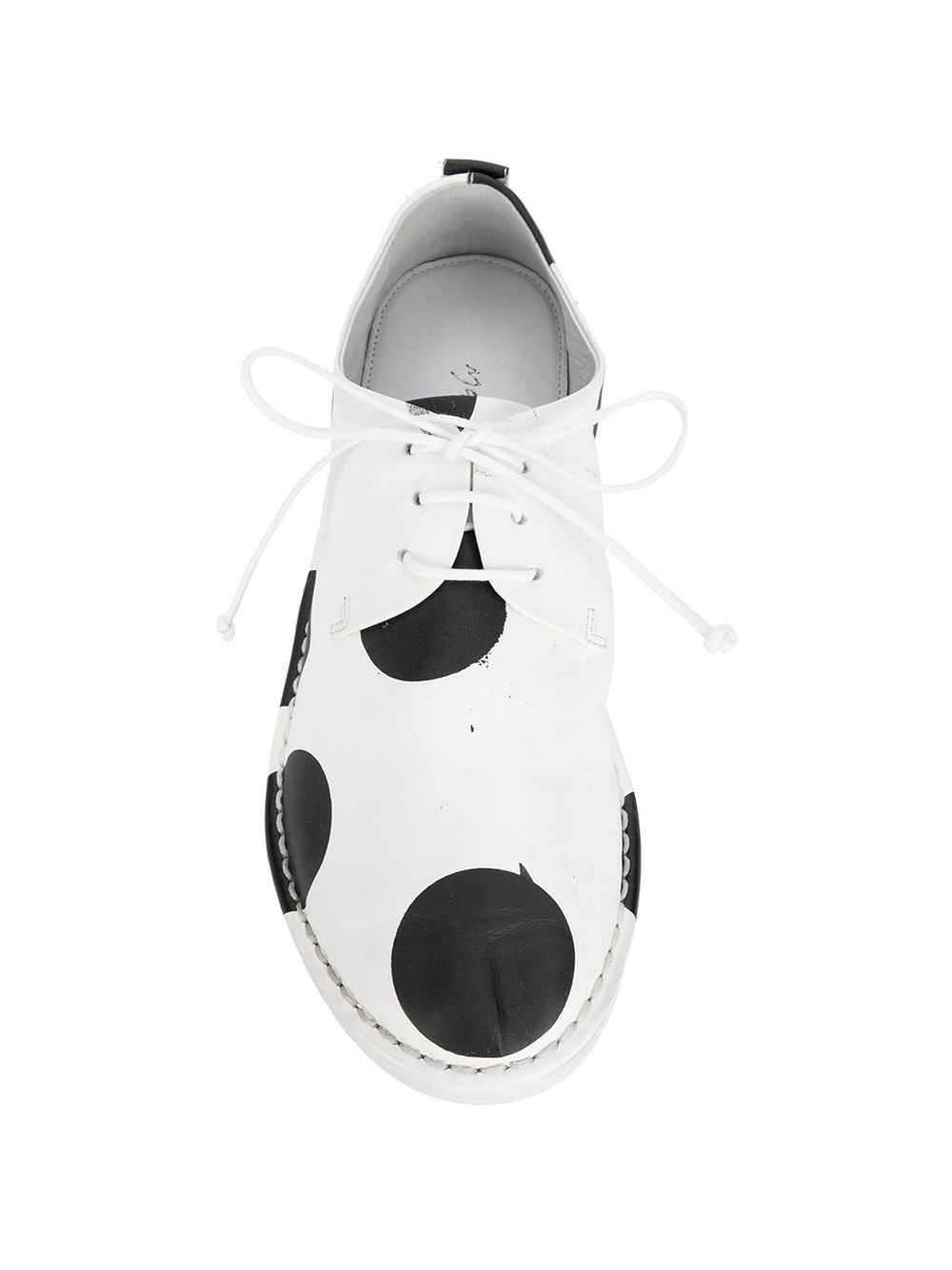 polka dot print sneakers - 4