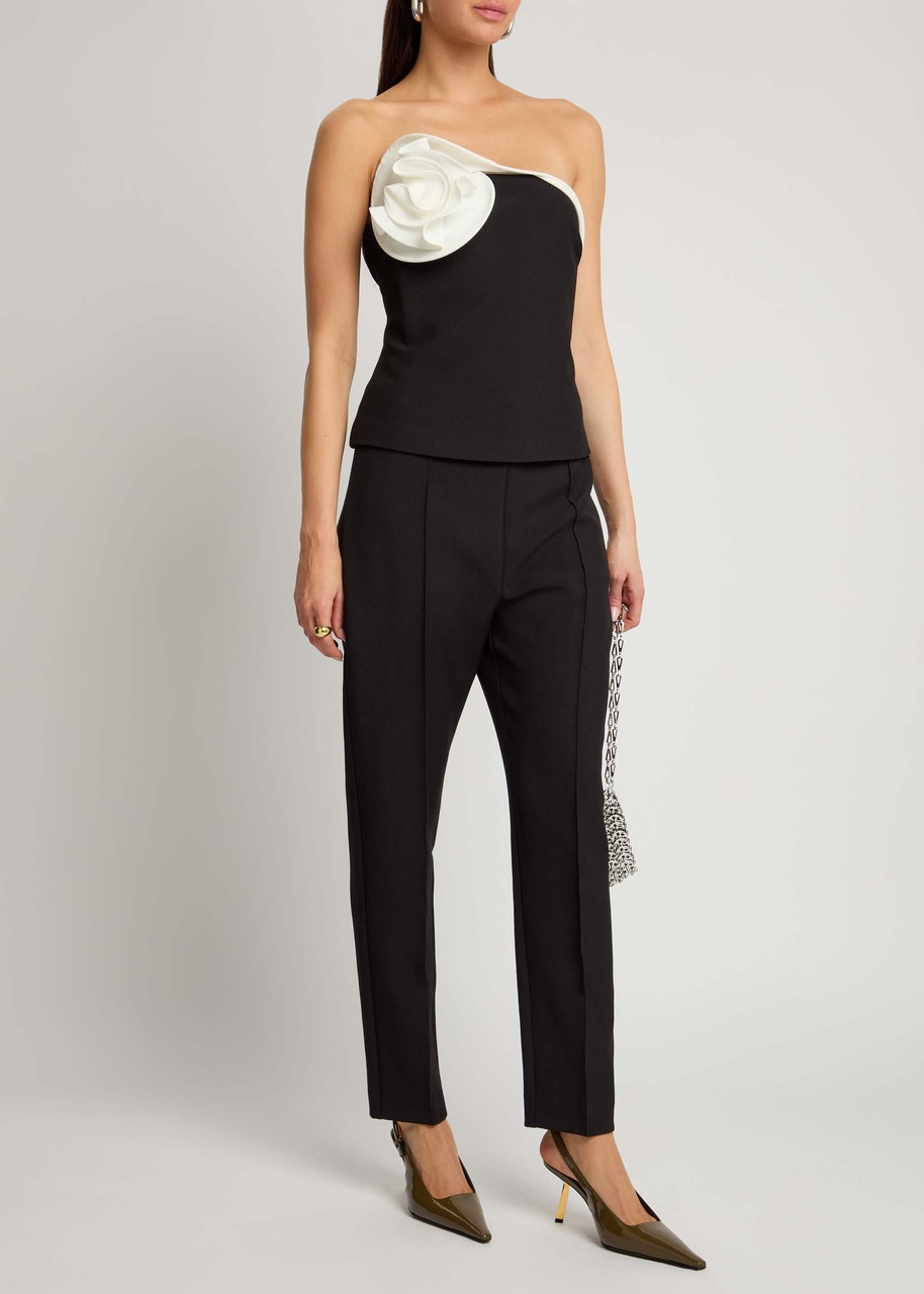 Roland Mouret Pintuck Crepe Trousers - 4