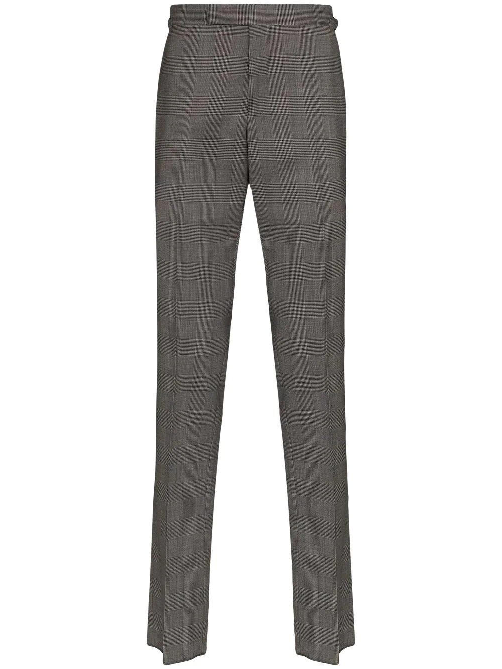 O Connor check tailored trousers - 1