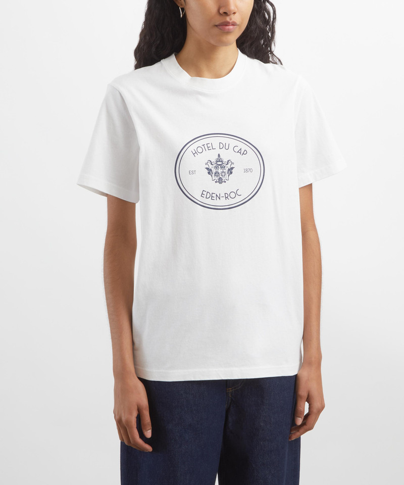 Sporty & Rich Eden Crest T-Shirt outlook