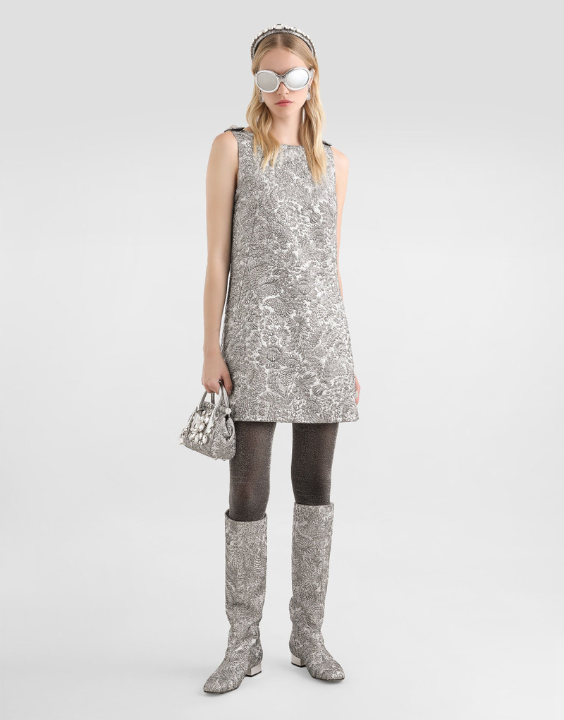 Dolce & Gabbana Floral jacquard dress outlook