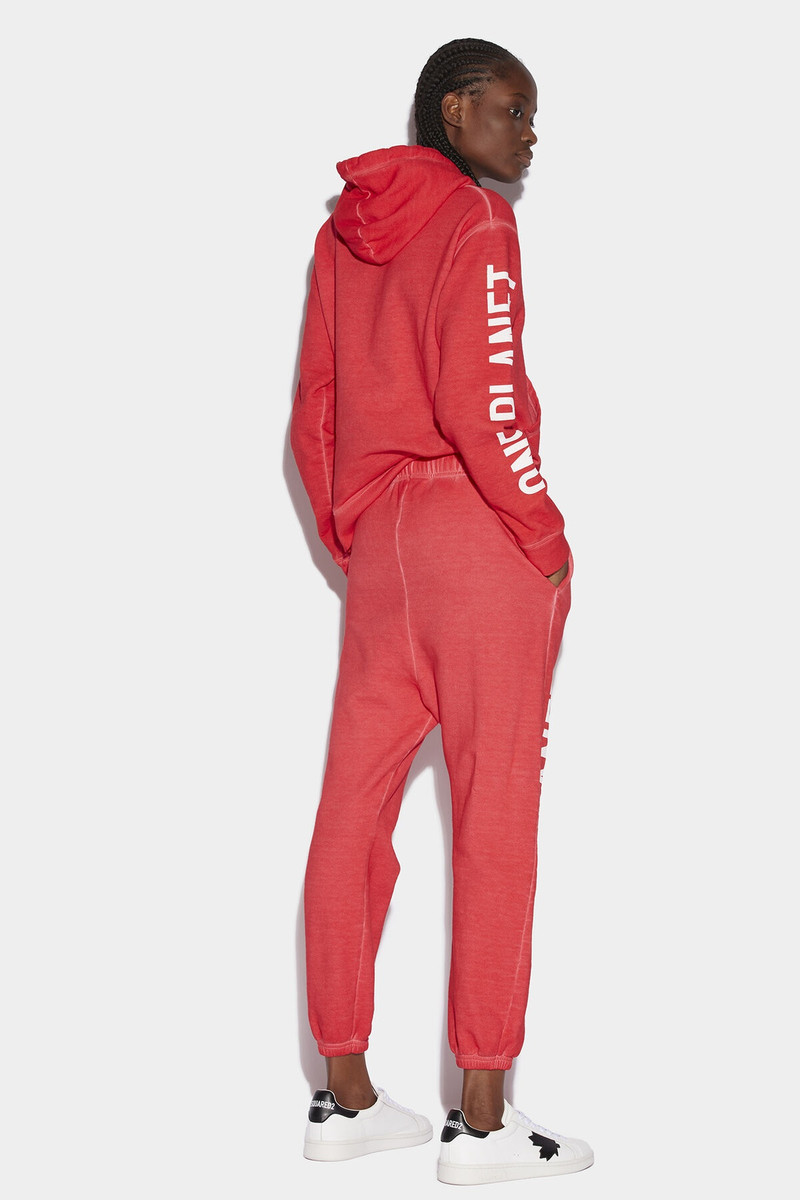 DSQUARED2 SMILEY ORGANIC COTTON JOGGERS outlook