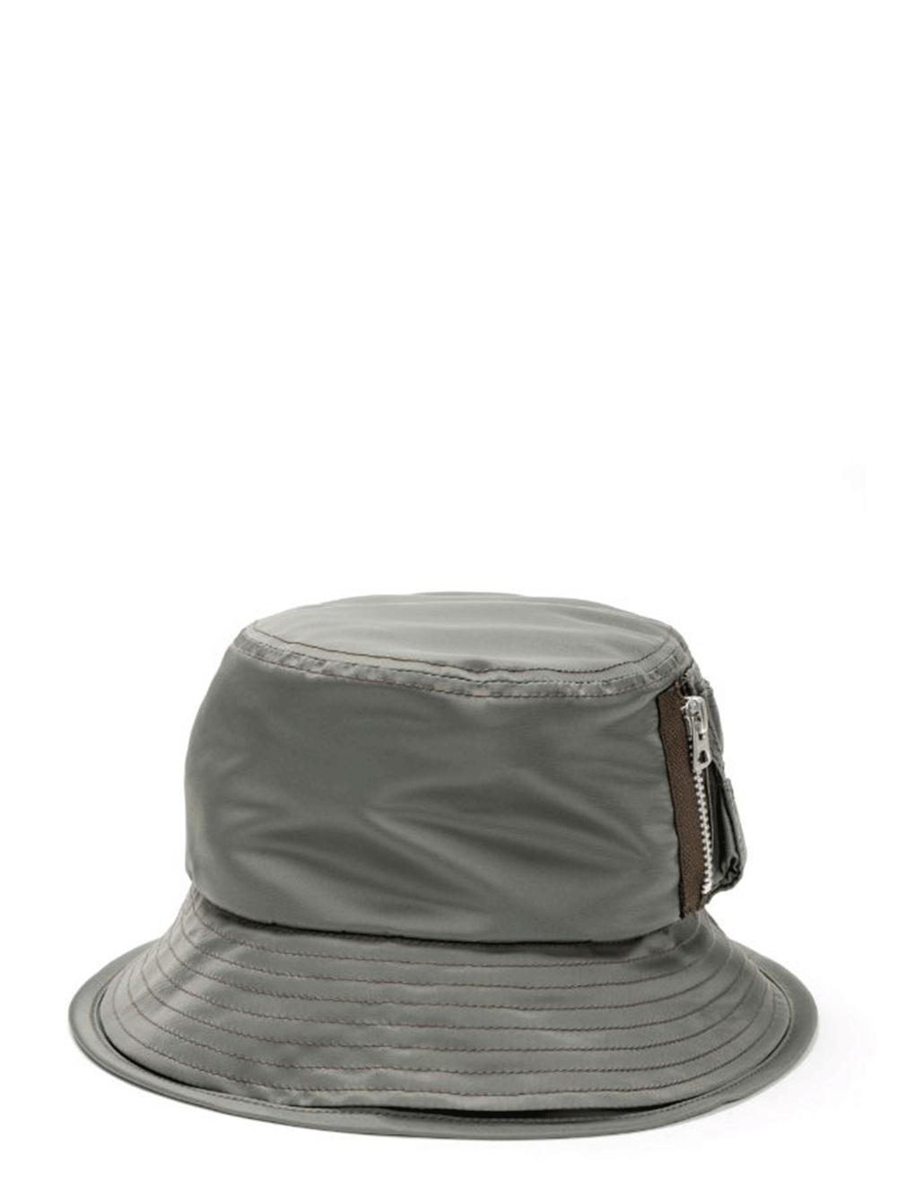 Pocket Double Brim Hat / Nylon Twill - 1