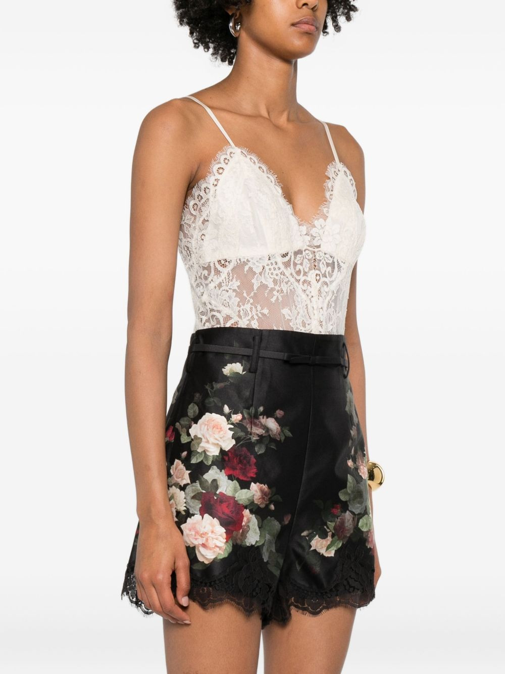 Lace Teddy bodysuit - 3
