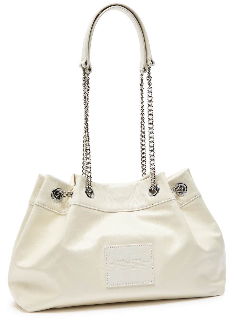 Marc Jacobs The Chain Sack Glossed Leather Tote - 2