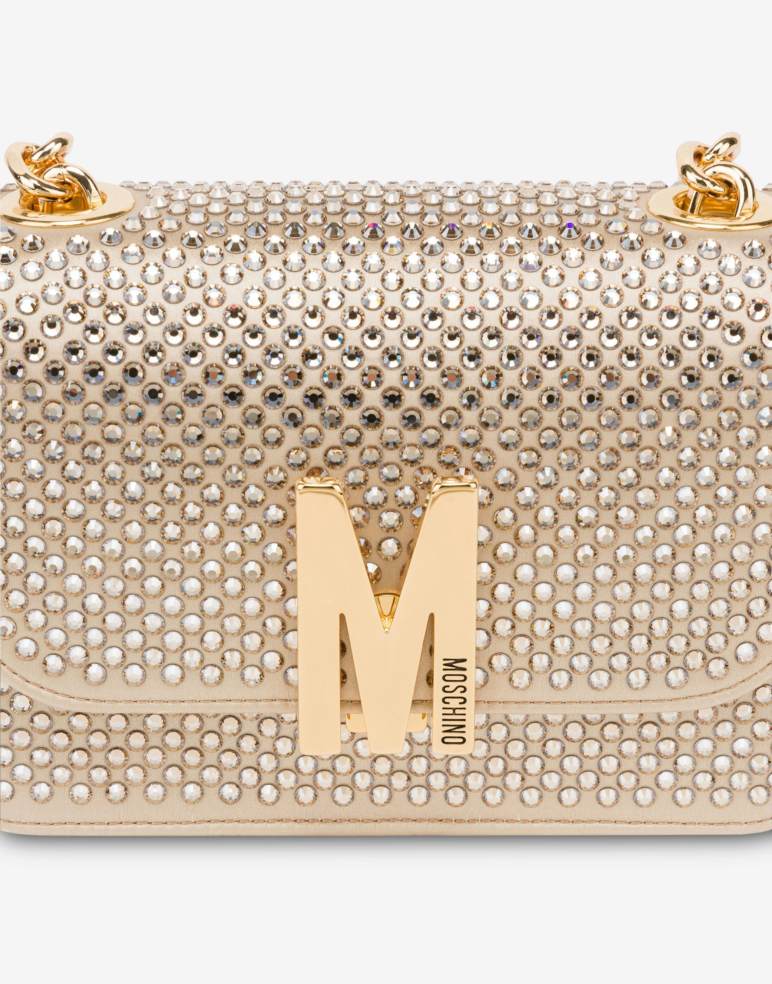 M BAG WITH RHINESTONES - 4