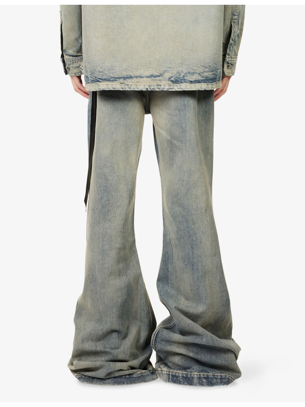 Jumbo Oversized Denim Shirt - 4