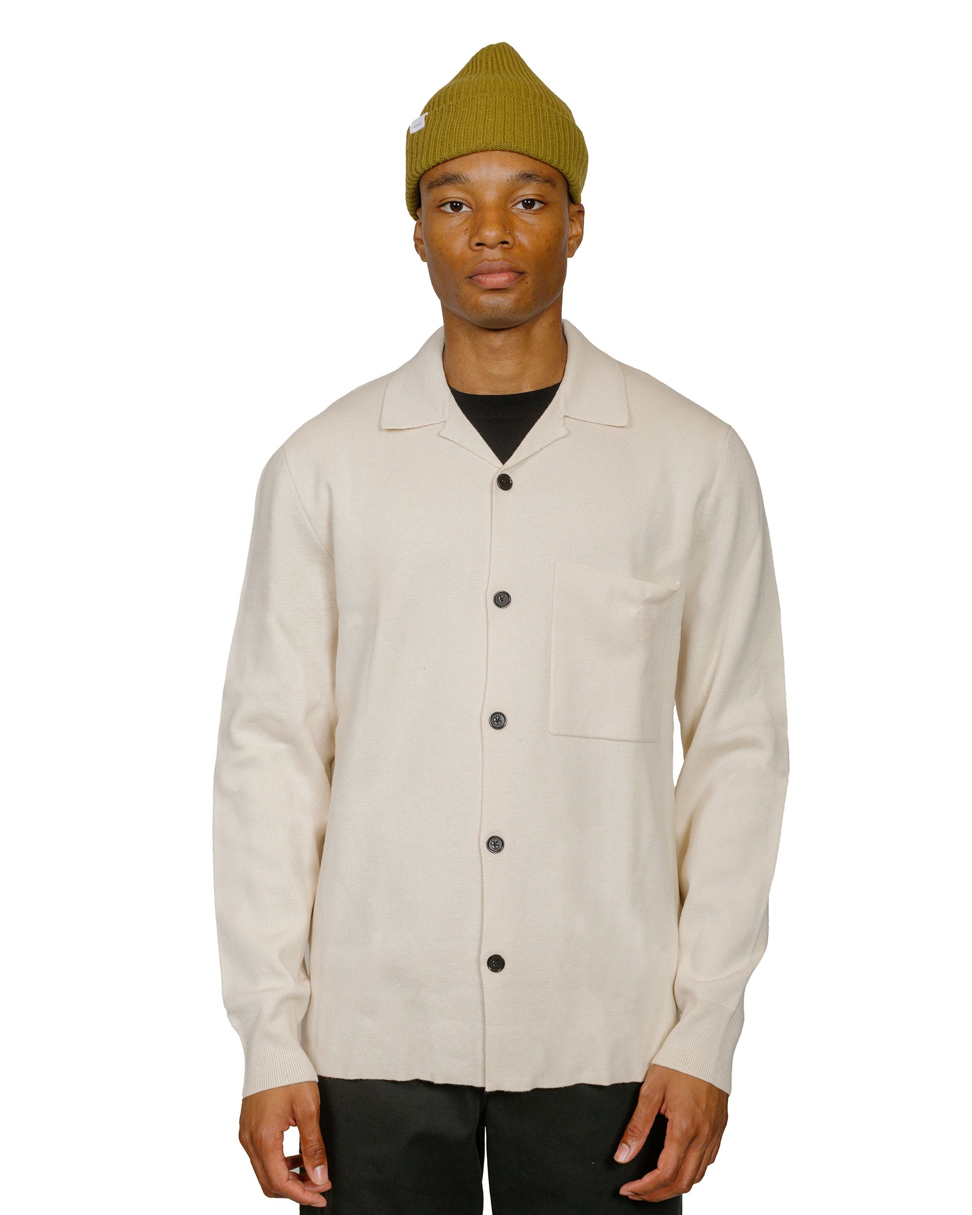 Nicolai Merino Cotton Milano Jacket Enamel White - 2