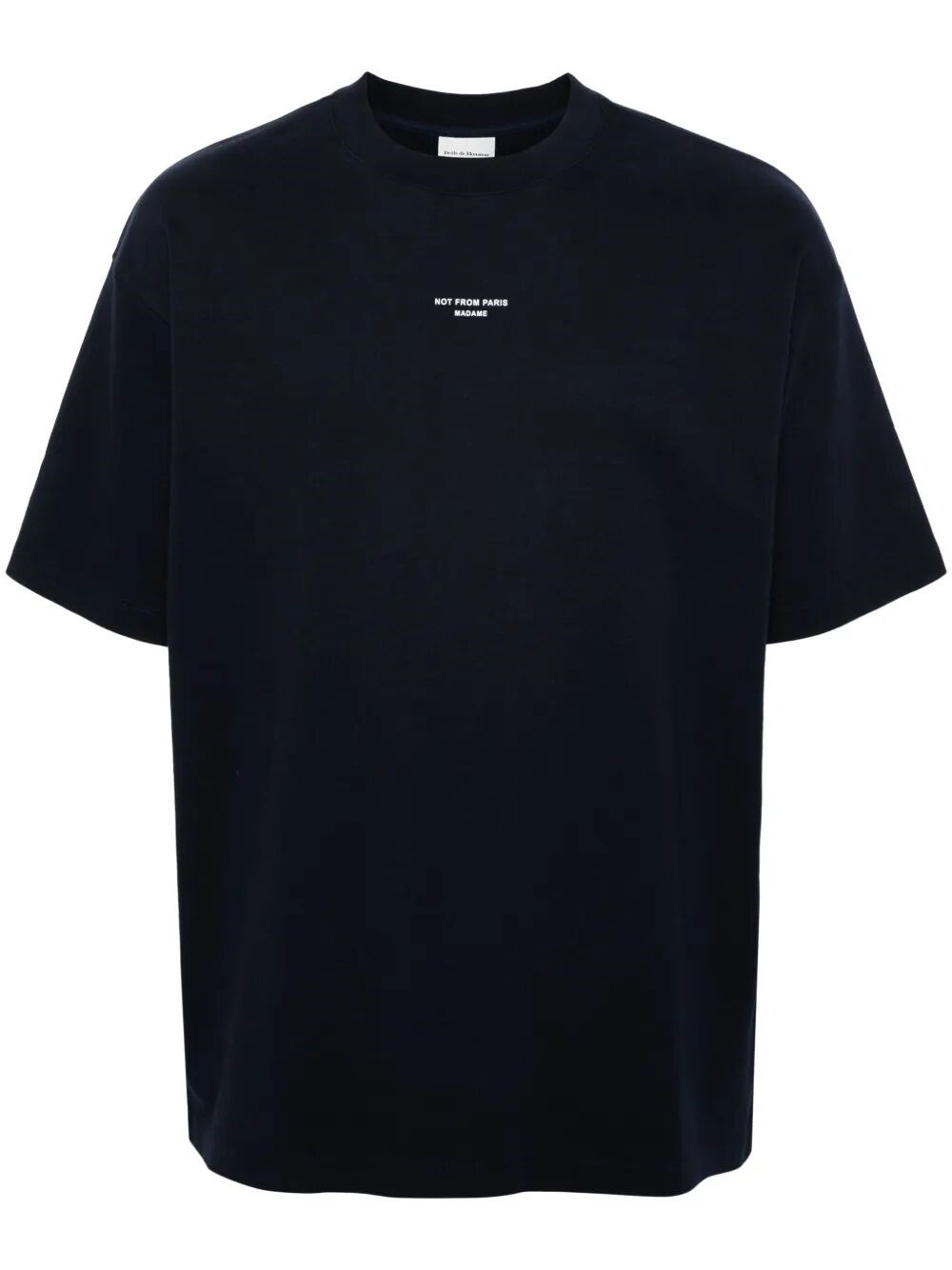 Introducing the LE T-SHIRT SLOGAN CLASSIQUE, a remarkable t-shirt from DROLE DE MONSIEUR. Crafted fr - 1