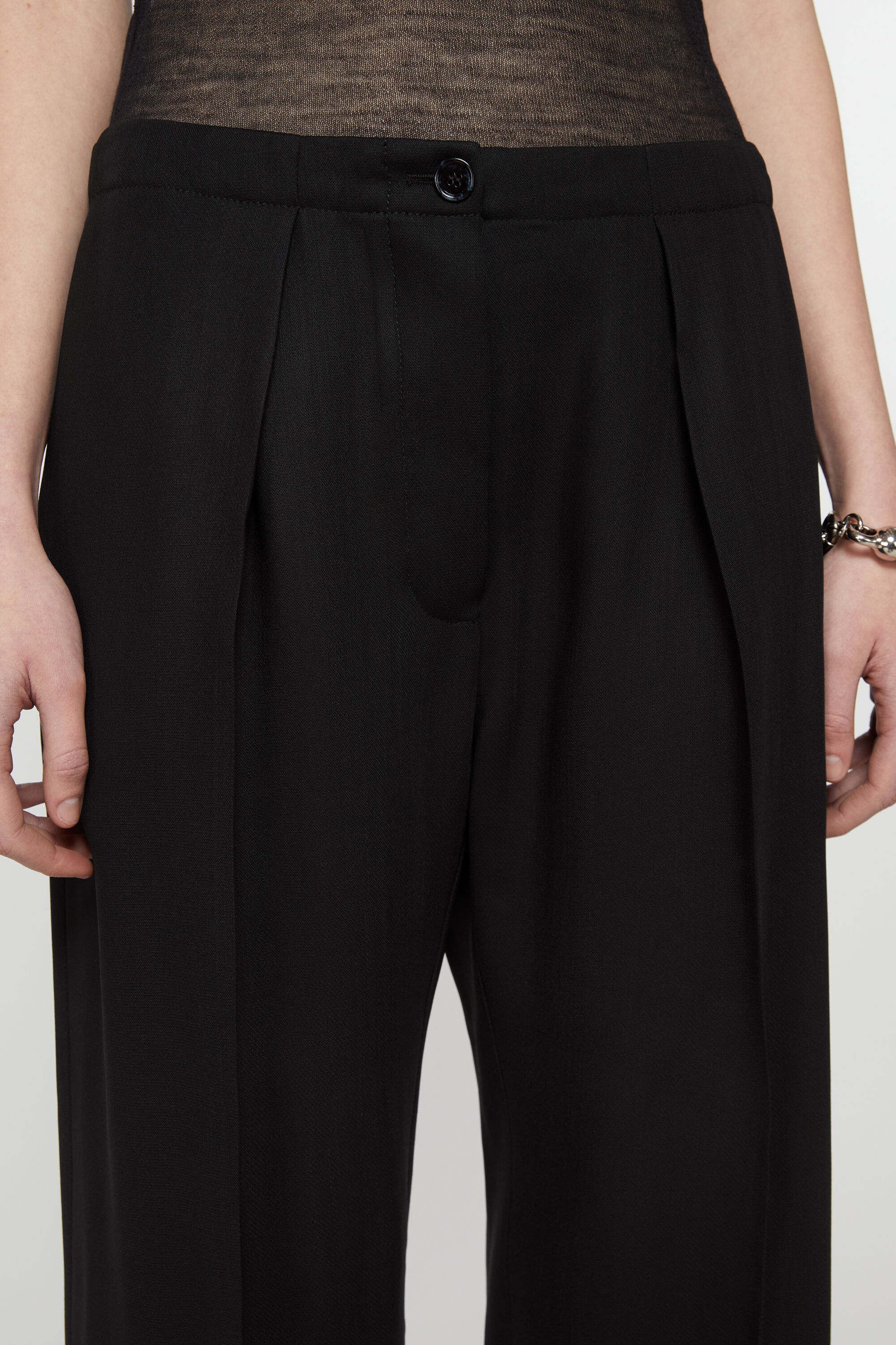 Tailored trousers - Black - 5