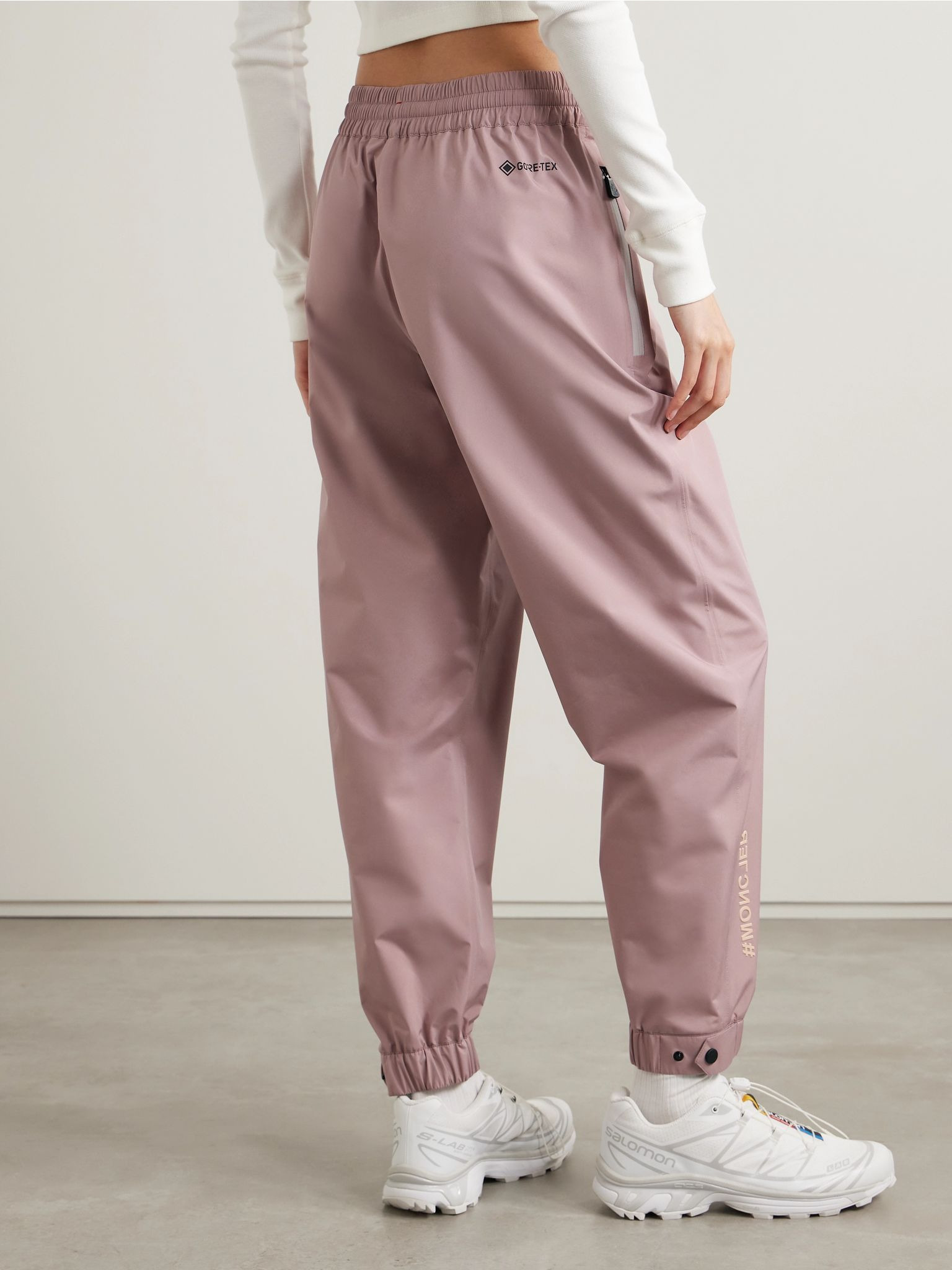 Shell tapered pants Pink - 3