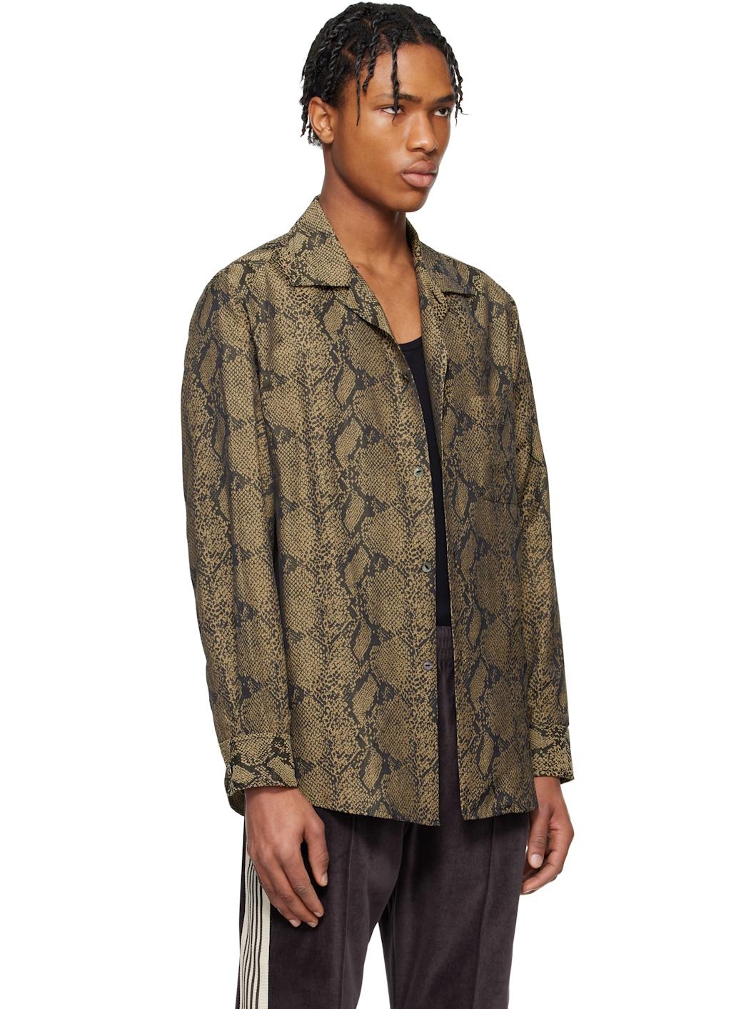 Brown One-Up Shirt - 2