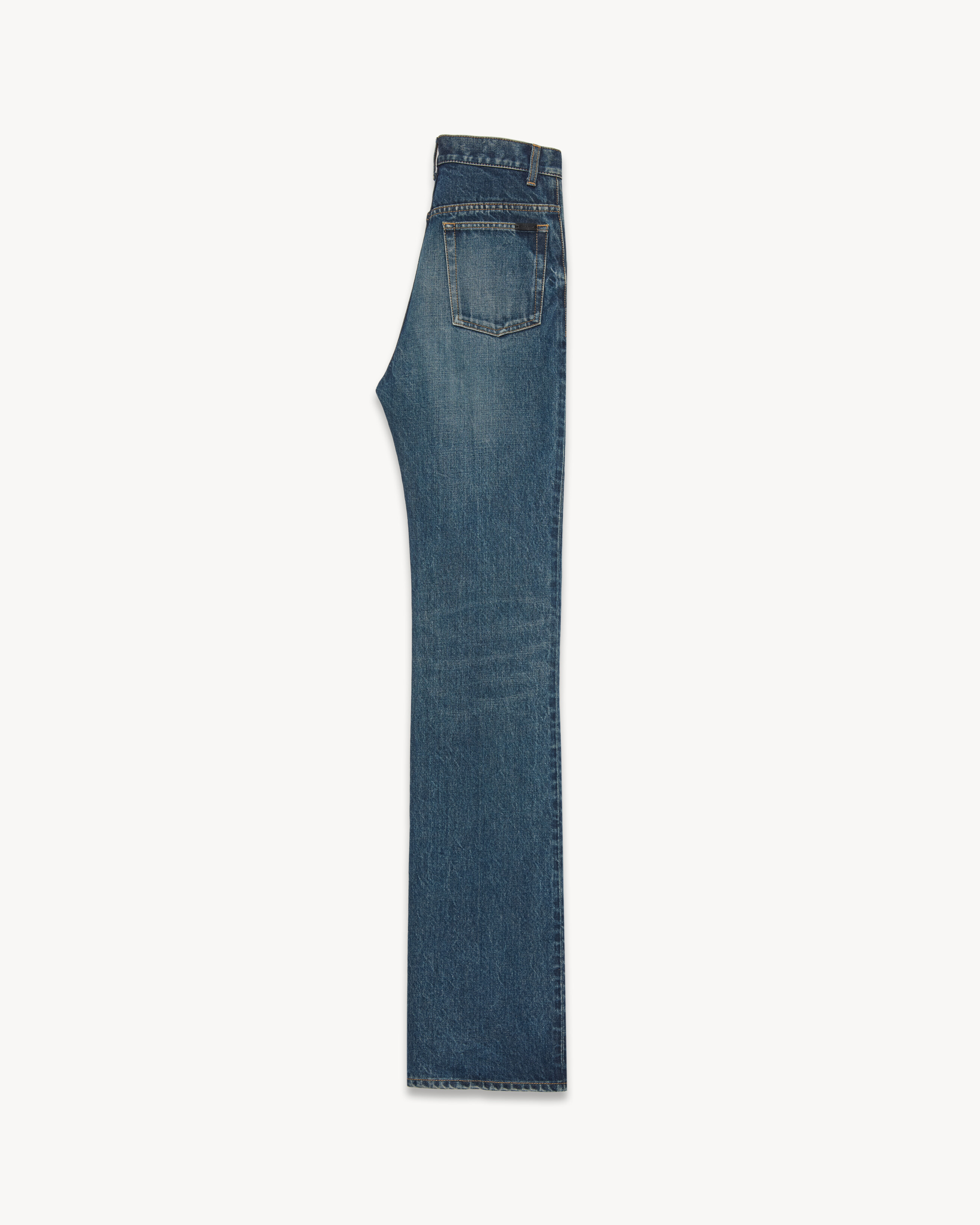 clyde jeans in august blue denim - 2