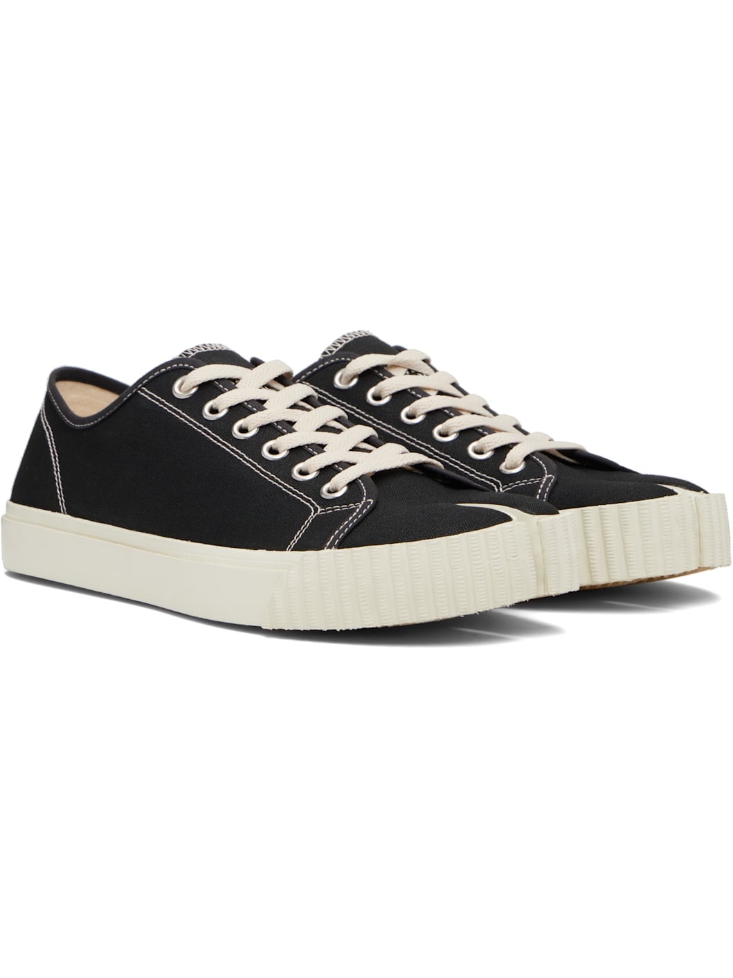Black Tabi Sneakers - 4
