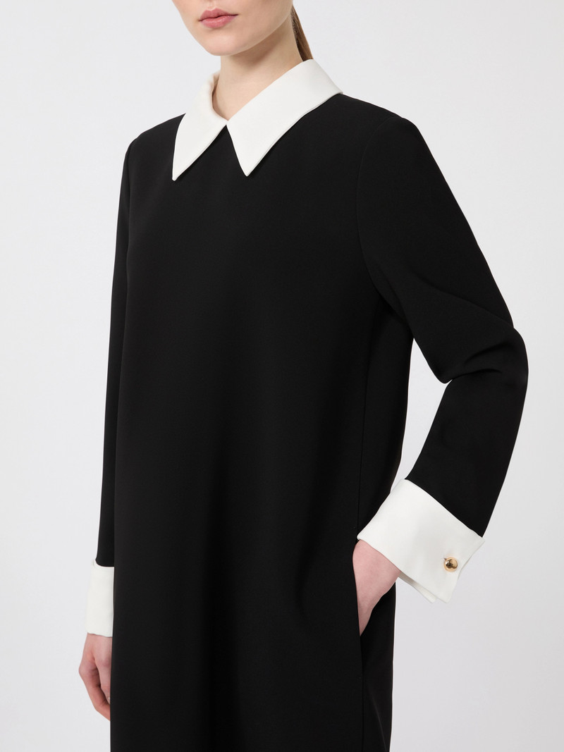 BRAVO Short cady dress - BLACK 5