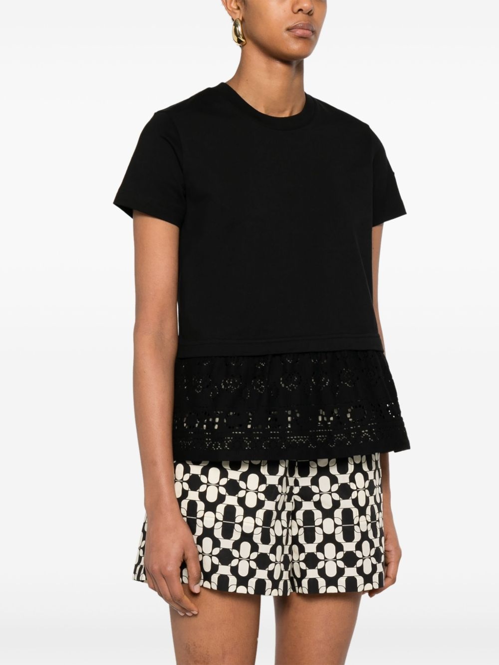 layered-effect T-shirt - 3