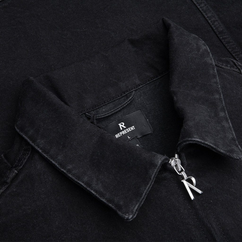 R4 DENIM JACKET - BLACK - 3