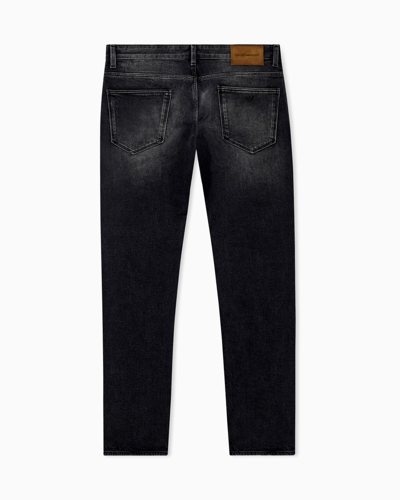 FIVE-POCKET JEANS SLIM FIT DISTRESSED WITH PAINT SPLATTERS 3