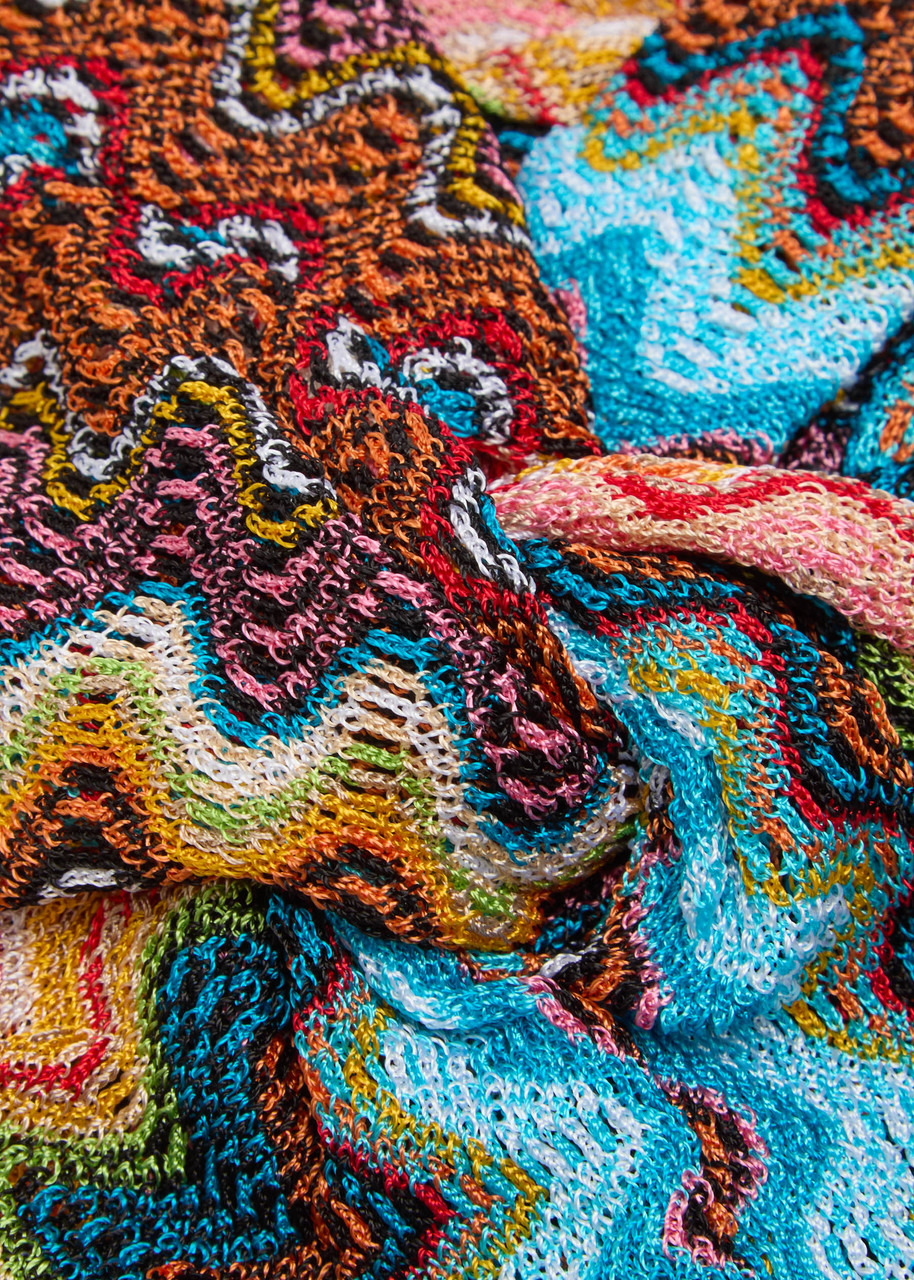 Missoni Zigzag-intarsia Knitted Head Wrap - 3