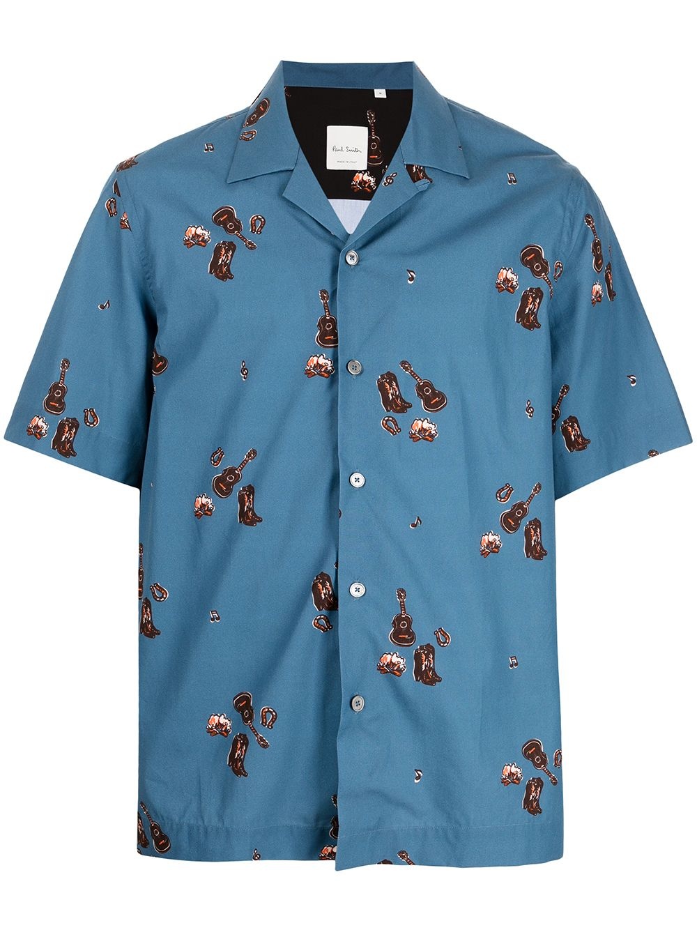 Cowboy Campfire print shirt - 1