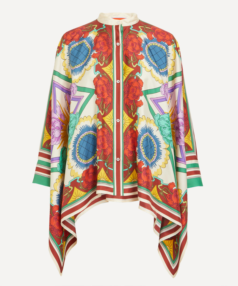 Foulard Silk Shirt - 1