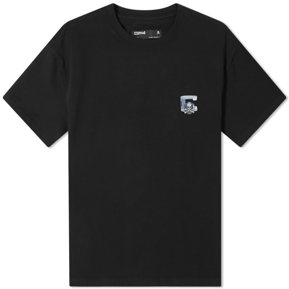 C2H4 x MASTERMIND JAPAN Printed Logo Tee - 1